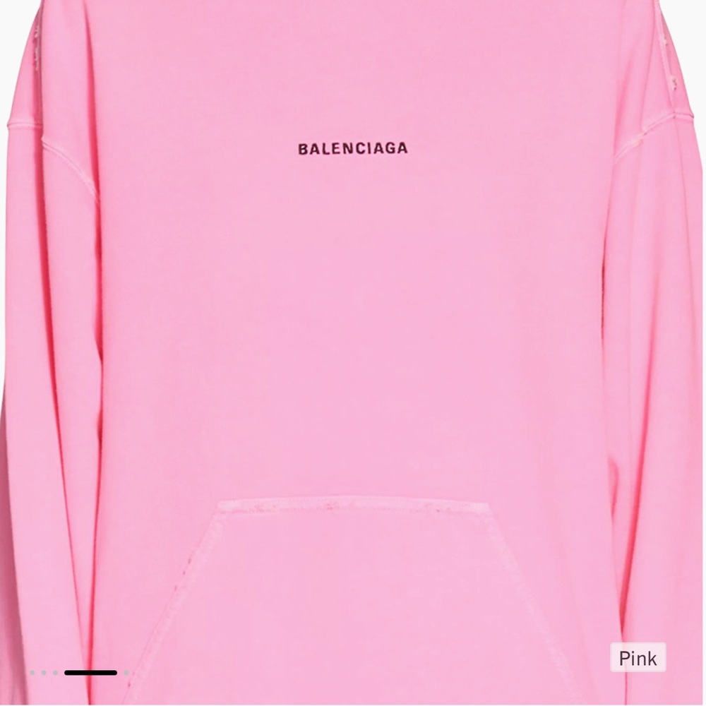 Balenciaga neon hoodie
